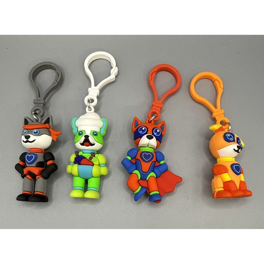 (4)-2026 Kids Heart Challenge American Heart Association Dragons Keychain Clips